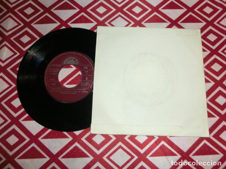 Discos de vinilo: ORQUESTA MAESTRO SELLES - MORENIN +3 - Foto 2