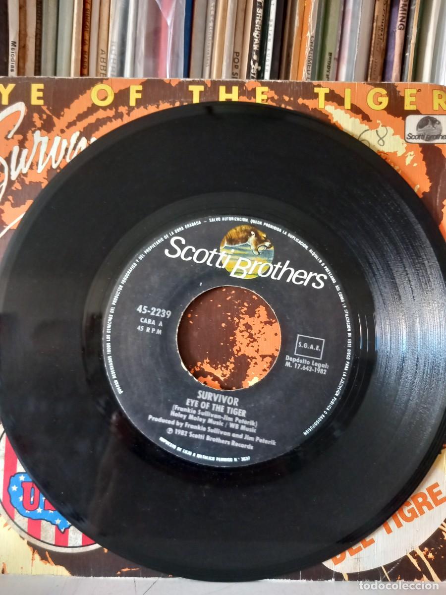 Discos de vinilo: survivor - el ojo del tigre - simple - Foto 3