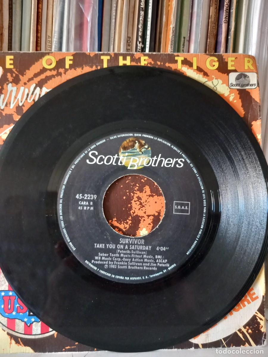 Discos de vinilo: survivor - el ojo del tigre - simple - Foto 4