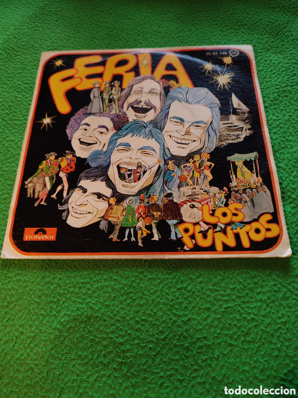 Discos de vinilo: Los Puntos - Feria Vinilo single - Foto 1