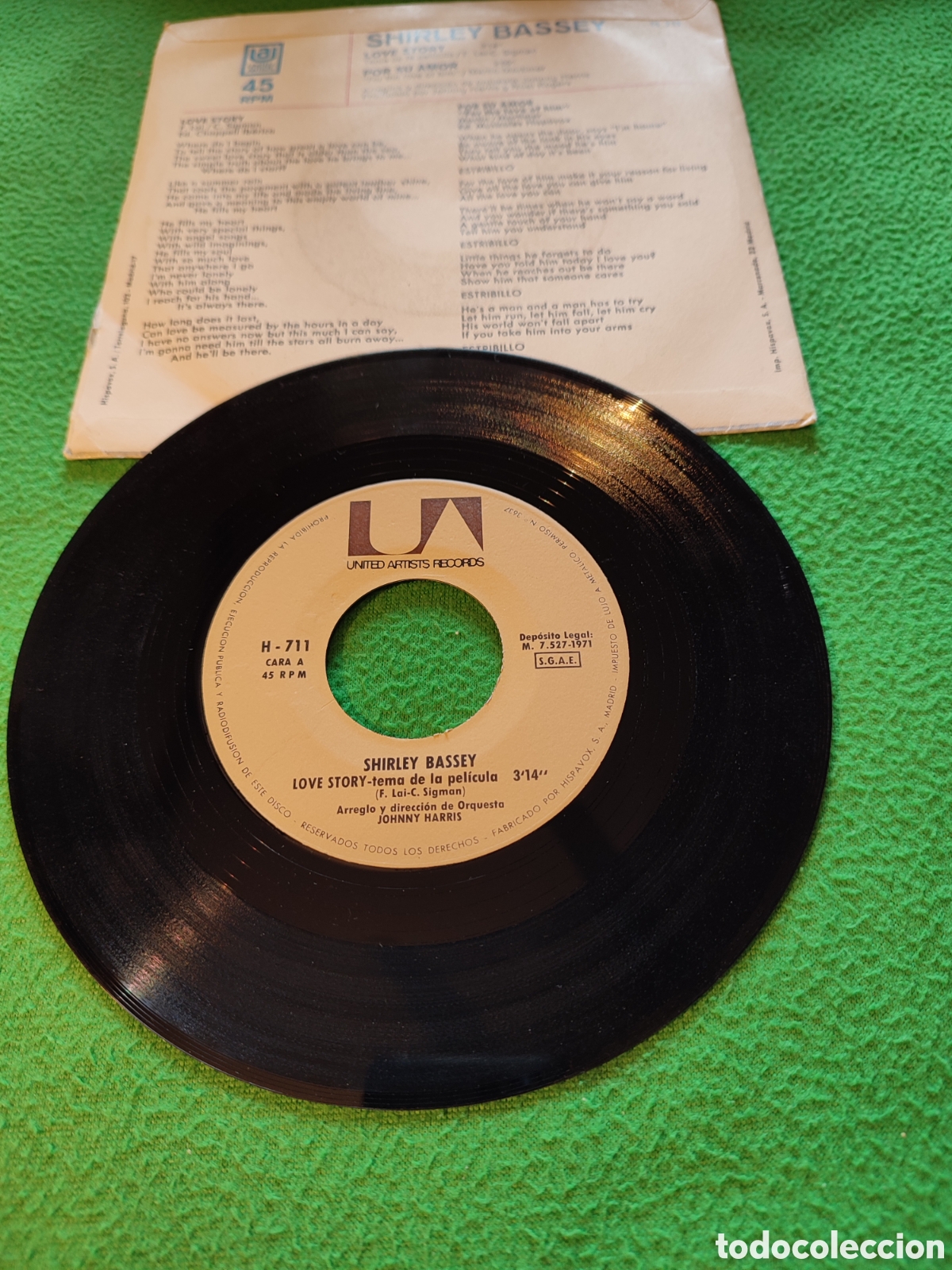 Discos de vinilo: Shirley Bassey - Love Story - Foto 2
