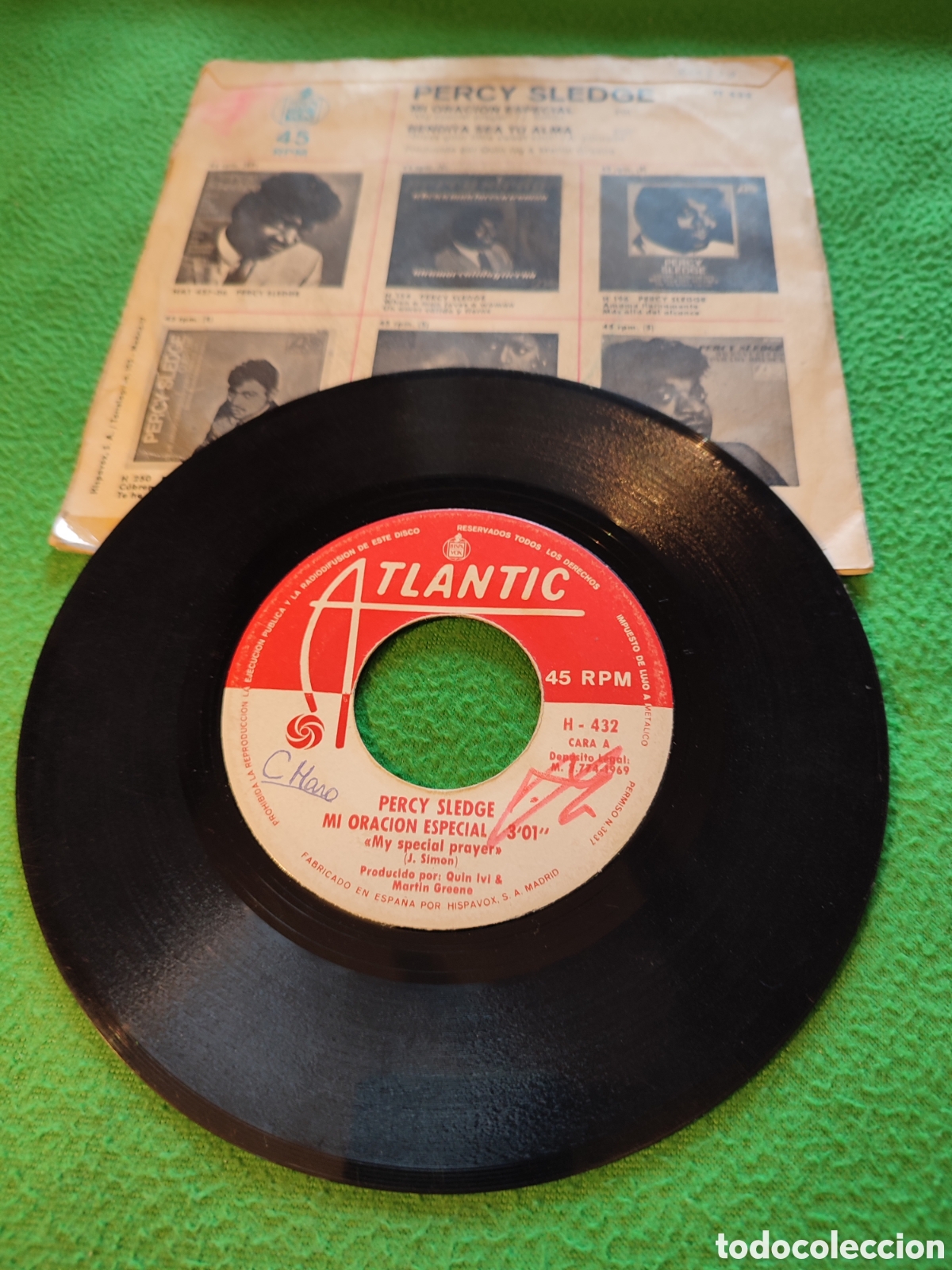Discos de vinilo: Percy Sledge - Mi oraci&oacute;n especial - Foto 2
