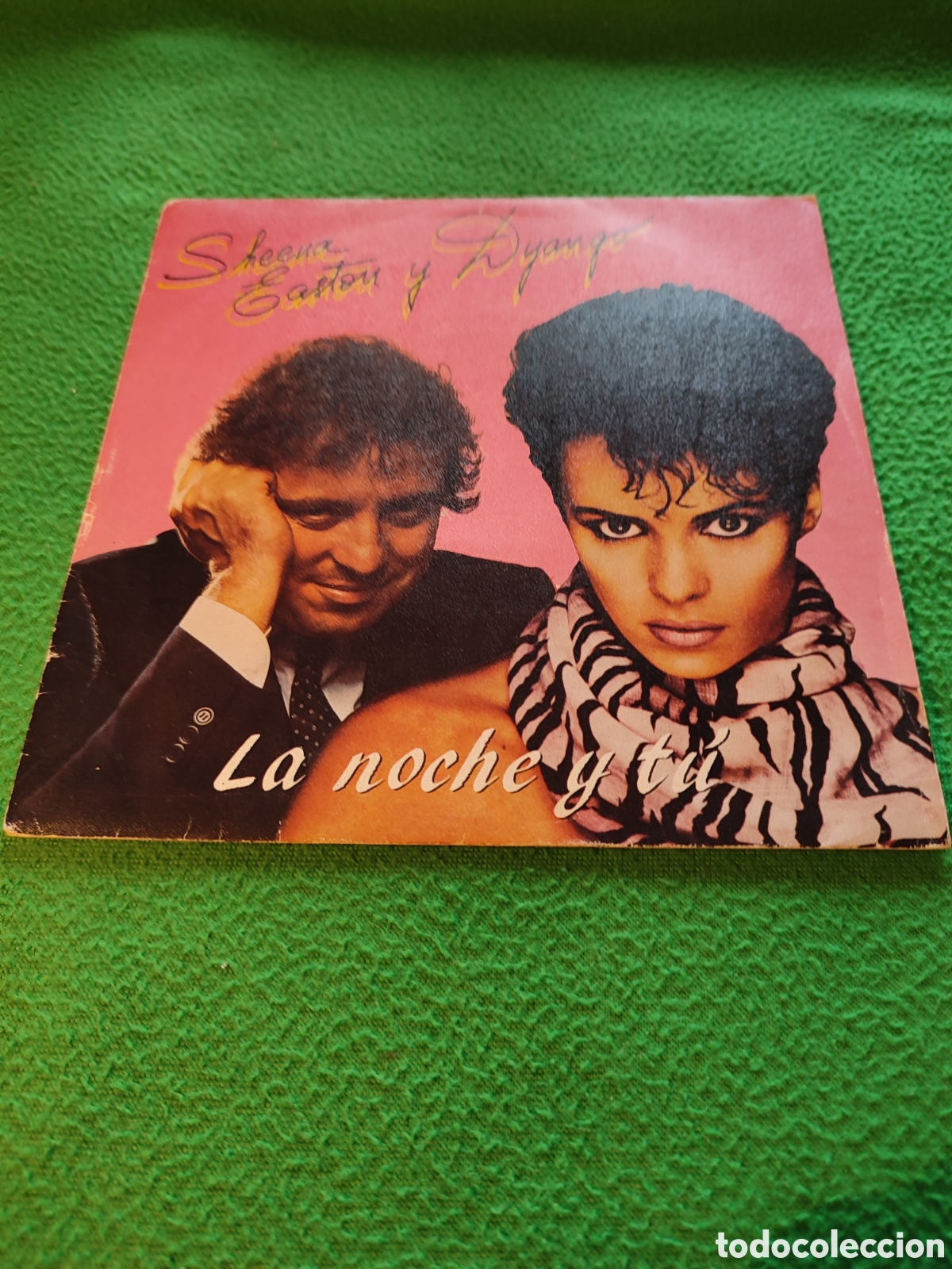 Discos de vinilo: Sheena Easton y Dyango - La noche t&uacute; - Foto 1