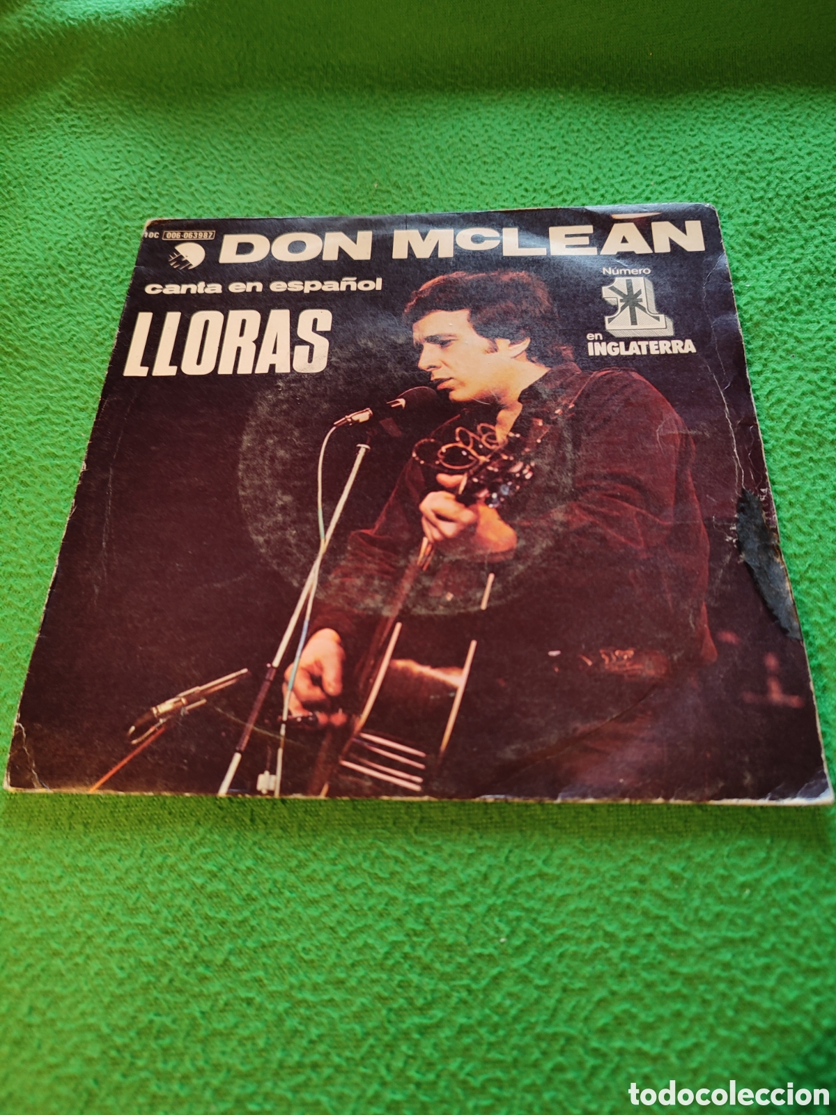 Discos de vinilo: Don McLean - Lloras( en castellano) - Foto 1