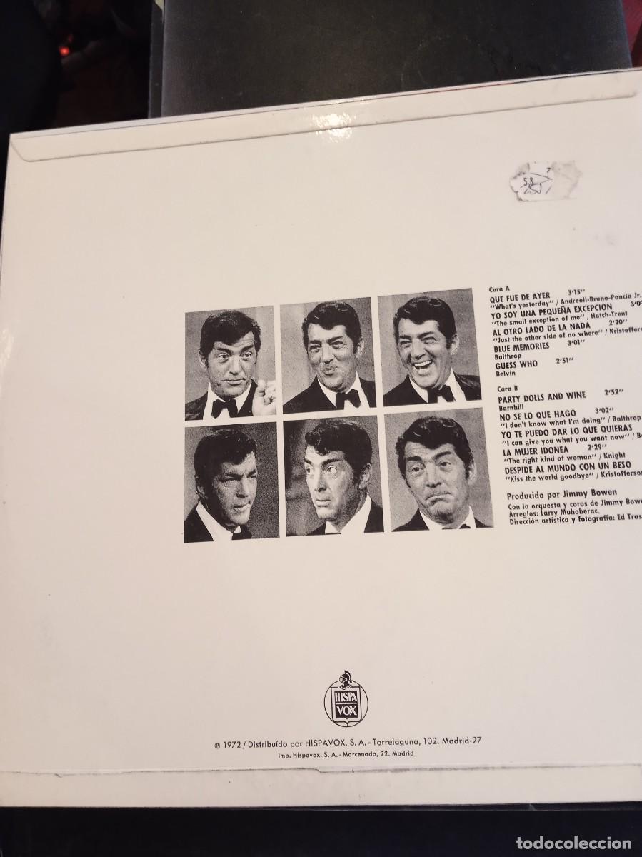 Discos de vinilo: DEAN MARTIN- DINO. LP. - Foto 2