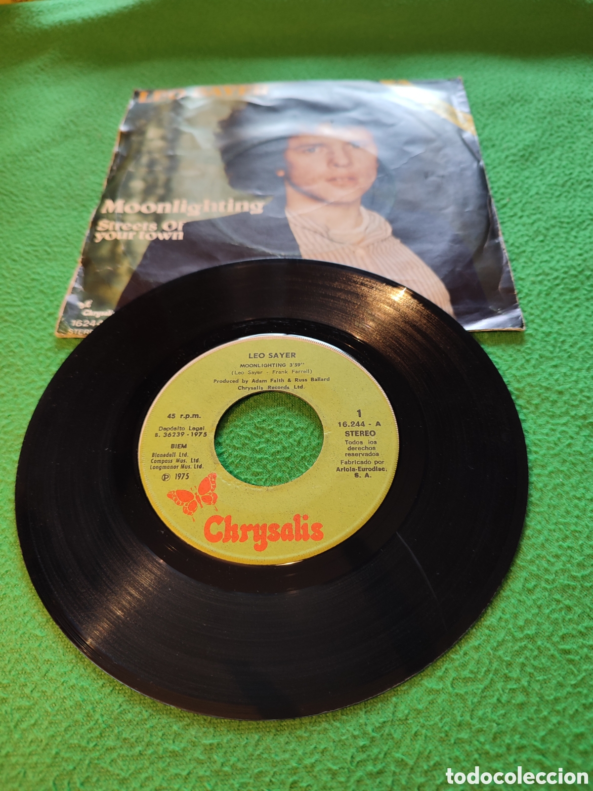 Discos de vinilo: Leo Sayer - Moonlight - Foto 2