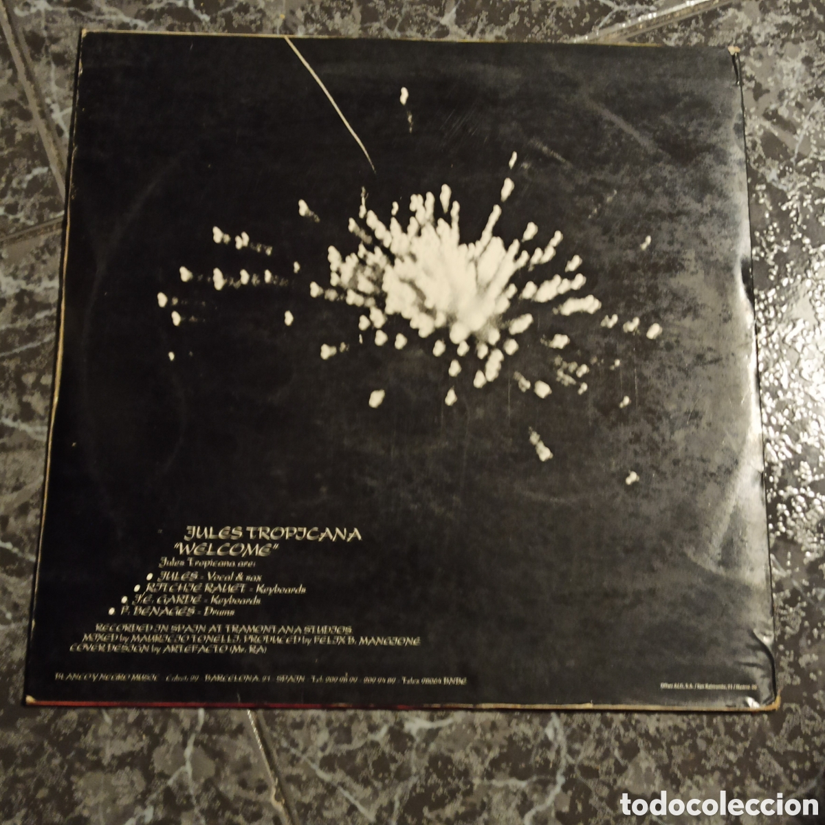 Discos de vinilo: Jules Tropicana - Welcome (12&rdquo;) - Foto 2