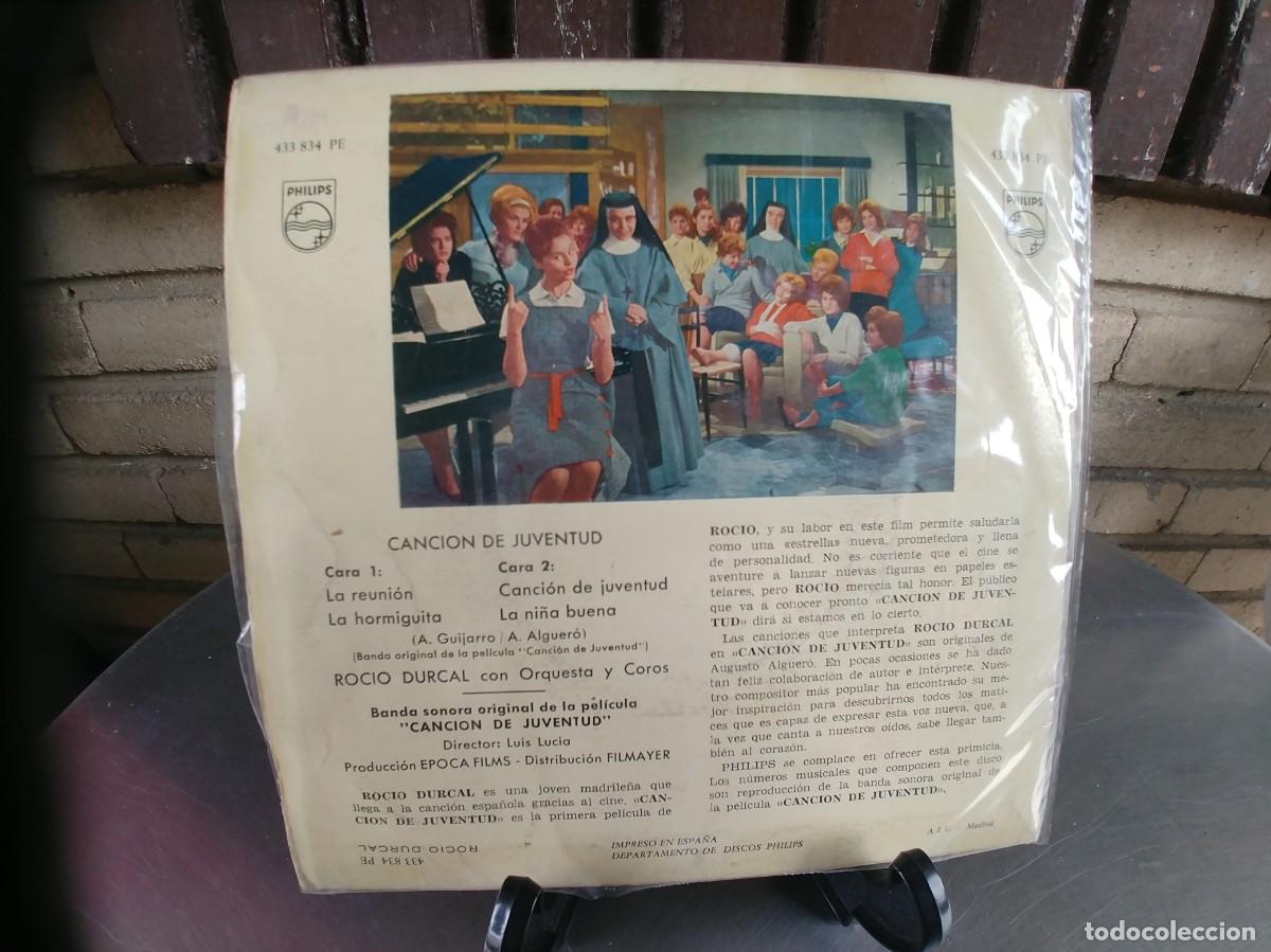 Discos de vinilo: ROCIO DURCAL-EP CANCION DE JUVENTUD - Foto 2