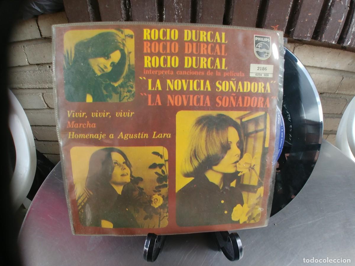 Discos de vinilo: ROCIO DURCAL-EP LA NOVICIA SO&Ntilde;ADORA - Foto 1