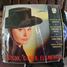 Discos de vinilo: ROCIO DURCAL-EP ROCIO CANTA FLAMENCO-BUEN ESTADO