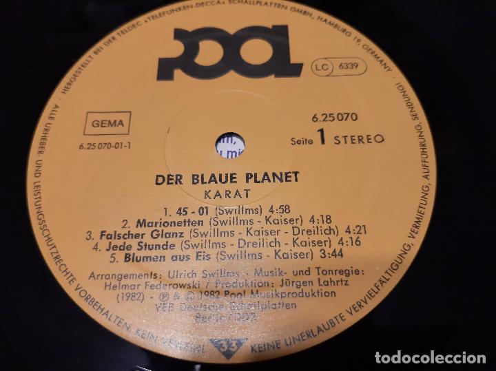Discos de vinilo: KARAT -DER BLAUE PLANET- (1982) LP DISCO VINILO - Foto 2