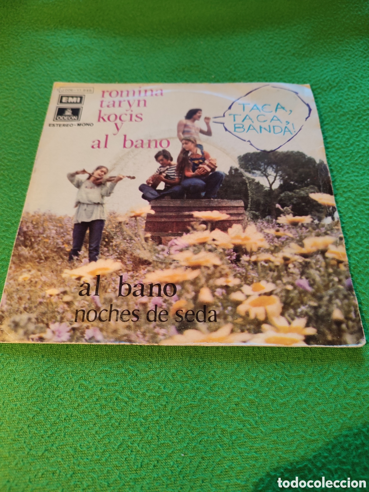 Discos de vinilo: Romina, Taryn, Kocis y Al Bano - Taca taca Band