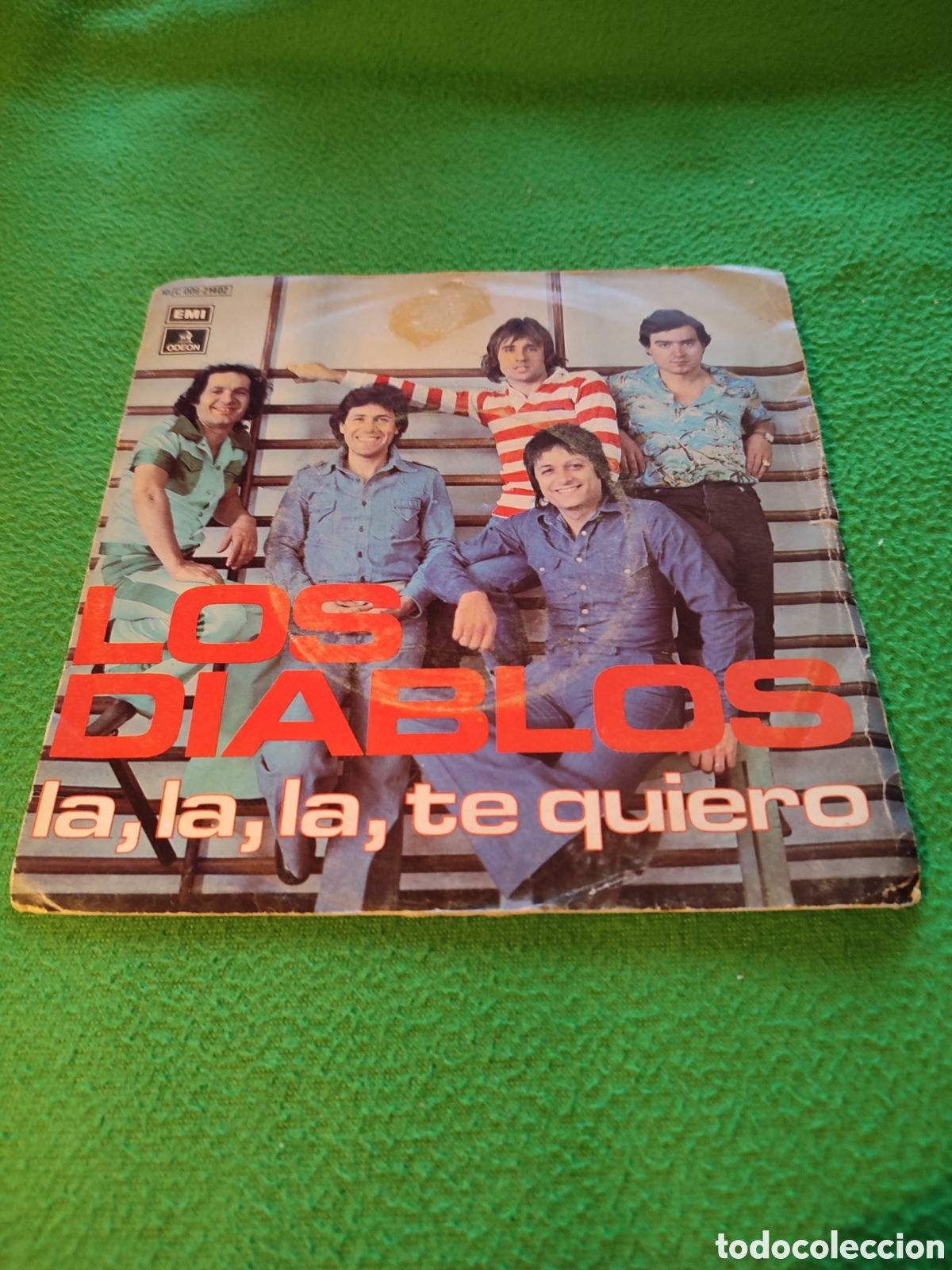 Discos de vinilo: Los Diablos - La,la,la te quiero - Foto 1