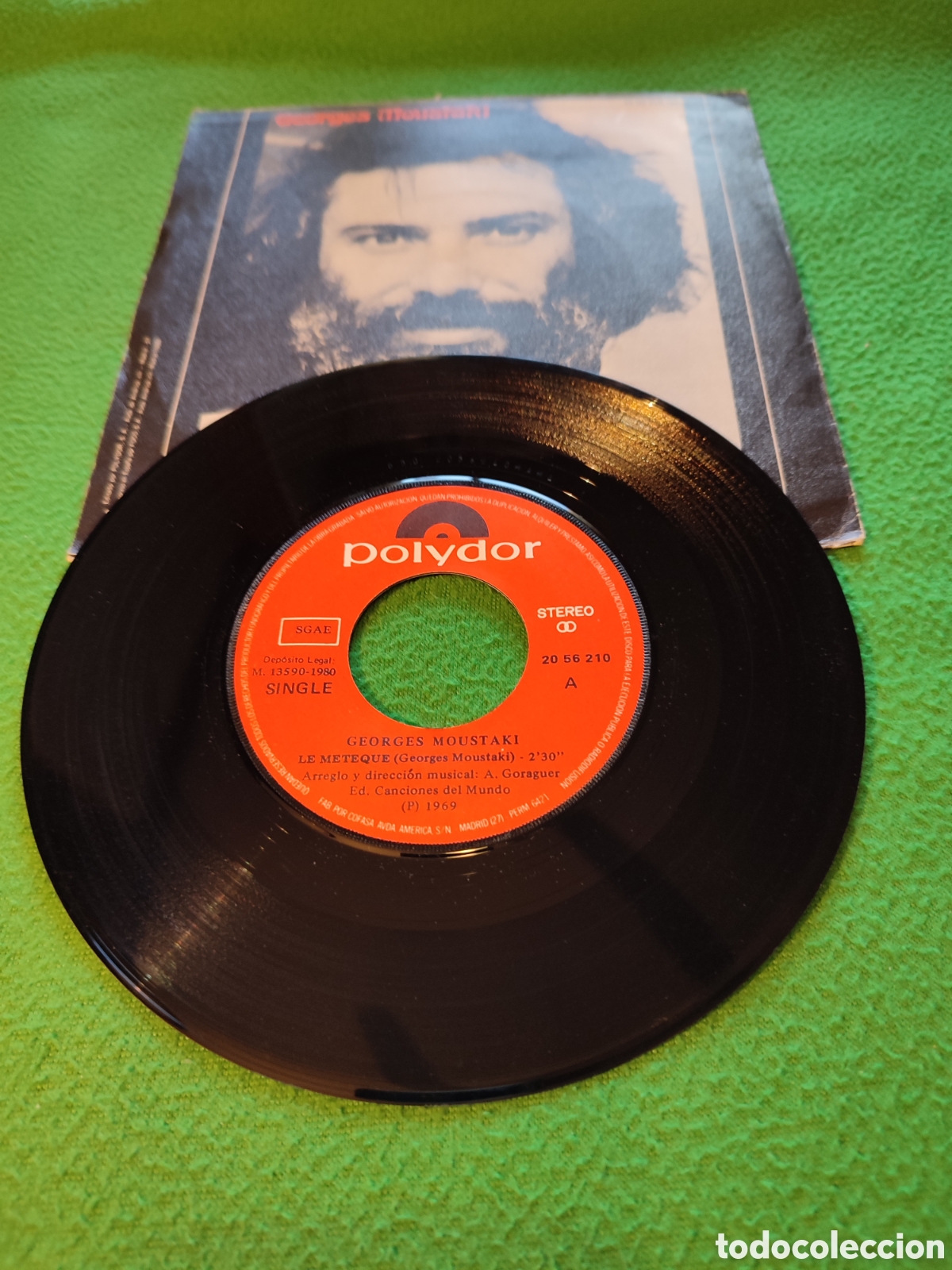 Discos de vinilo: Georges Moustaki- La Meteque - Foto 2