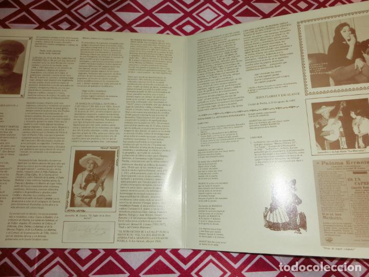 Discos de vinilo: SAMUEL M. LOZANO - CORRIDO DE LA PERSECUCION DE VILLA - Foto 2