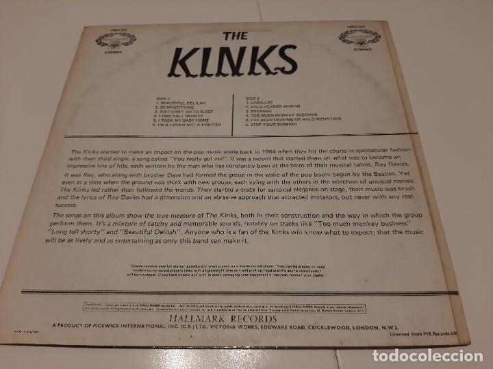 Discos de vinilo: THE KINKS -KINKS- (1973) LP DISCO VINILO - Foto 7