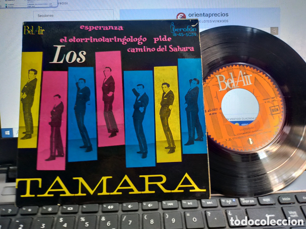 Discos de vinilo: Los Tamara ep esperanza + 3 1962 - Foto 1