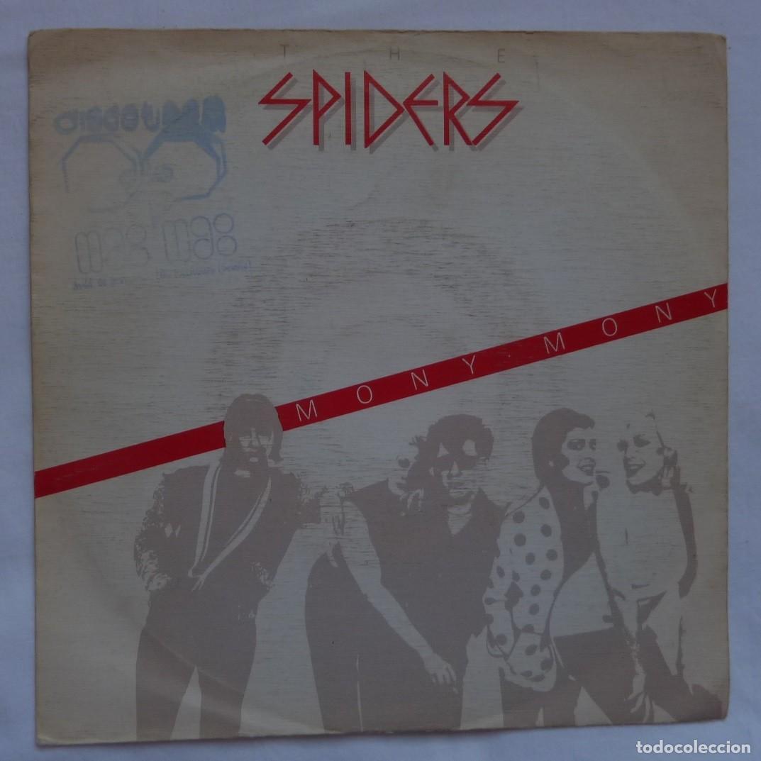 Discos de vinilo: SPIDERS // MONY MONY // 1981 // PROMOCIONAL // SINGLE - Foto 1