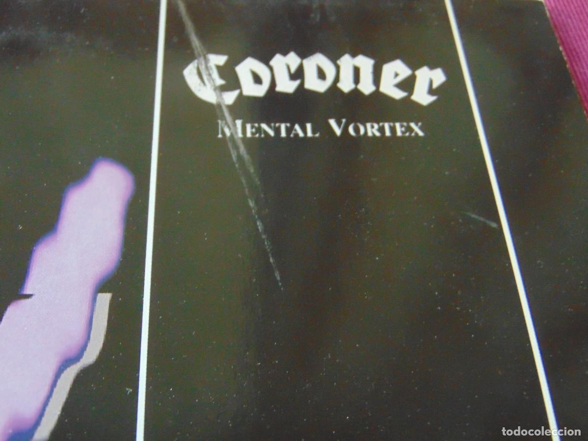 Discos de vinilo: Coroner &ndash; Mental Vortex - LP 1991 - Foto 2