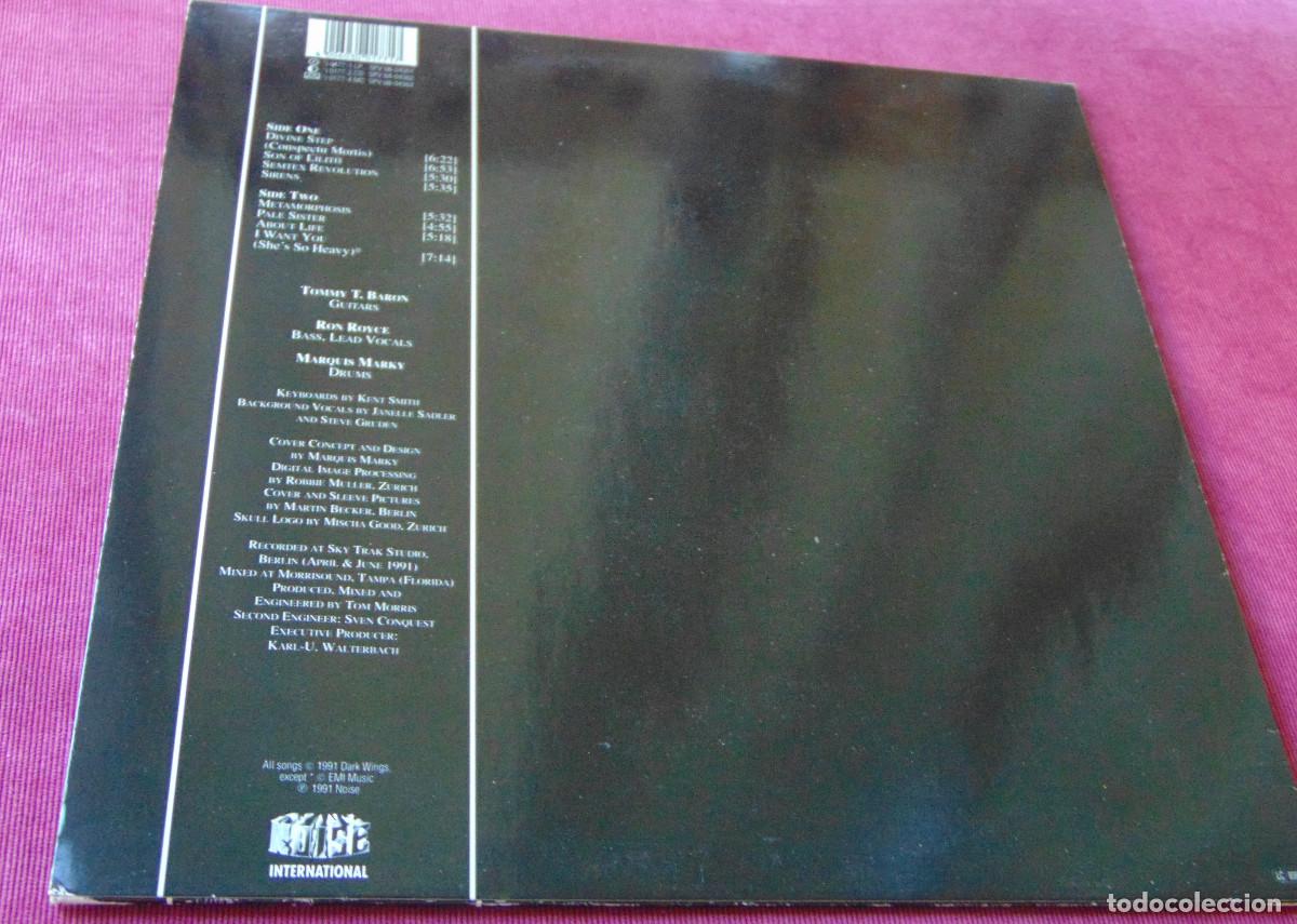 Discos de vinilo: Coroner &ndash; Mental Vortex - LP 1991 - Foto 4