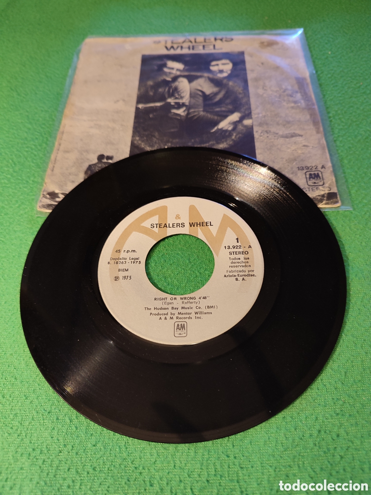 Discos de vinilo: Stealers Wheel - Right or Wrong - Foto 2
