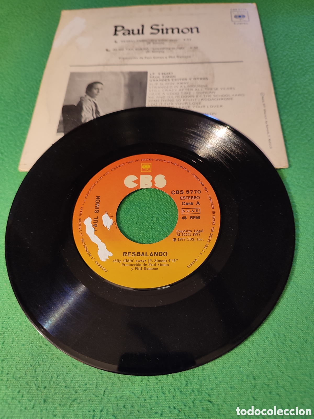 Discos de vinilo: Paul Simon - Resbalando - Foto 2