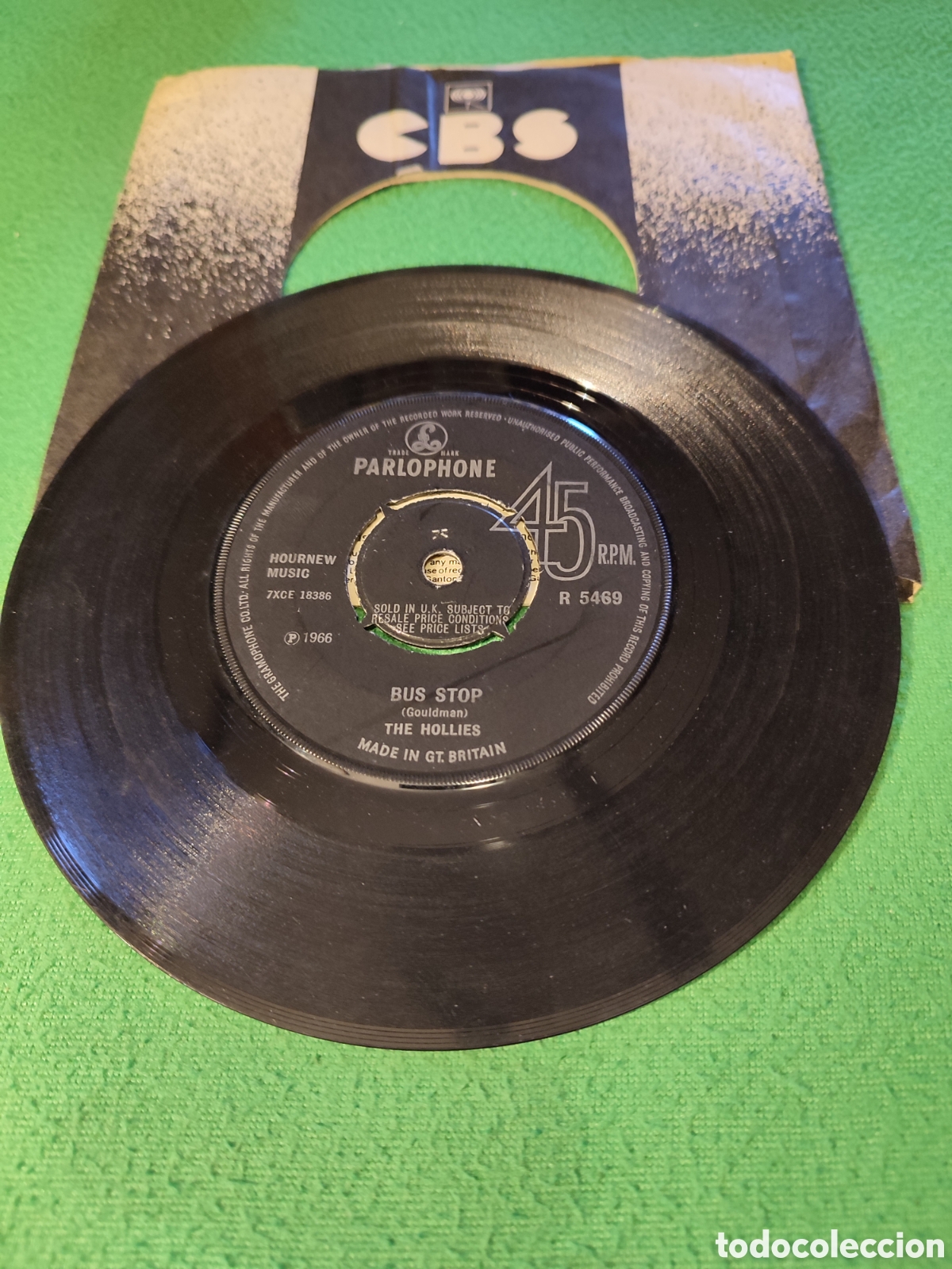 Discos de vinilo: The Hollies - Bus stop - Foto 1
