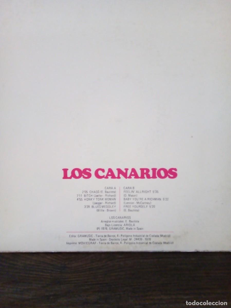 Discos de vinilo: Los Canarios, m.t. - Foto 2
