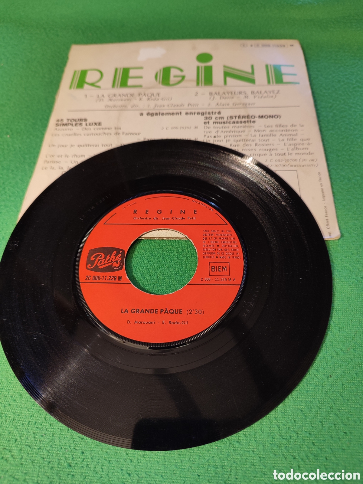 Discos de vinilo: Regine - La grande paque - Foto 2