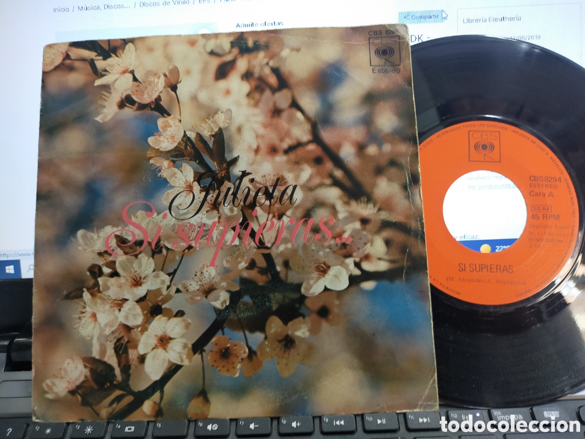 Discos de vinilo: Julieta single si supieras 1972 - Foto 1