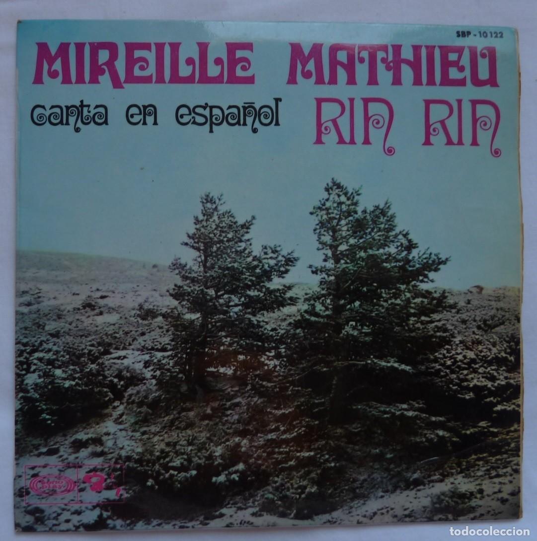 Discos de vinilo: MIREILLE MATHIEU // RIN RIN+3 // 1968 // EP - Foto 1