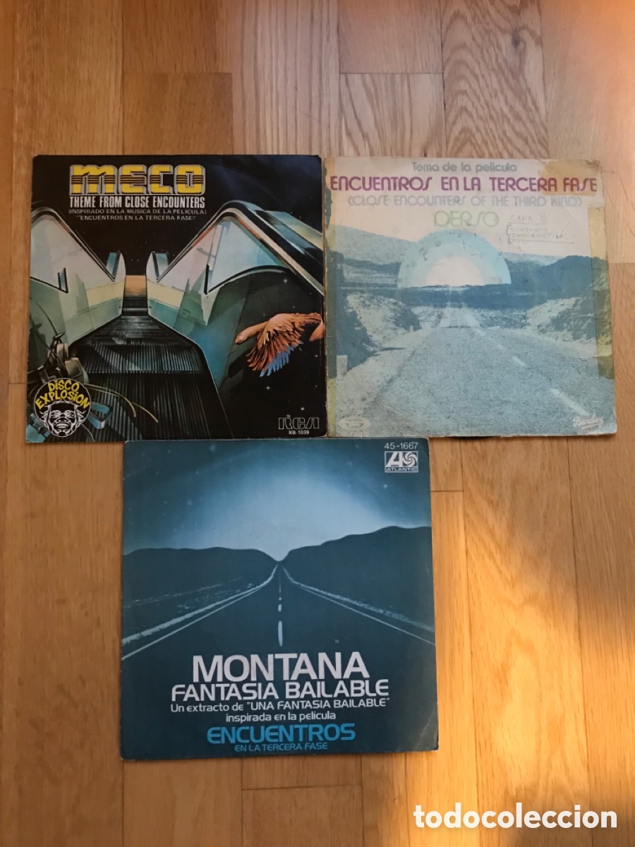 Discos de vinilo: SINGLES BSO Encuentros en la 3a fase - Foto 1