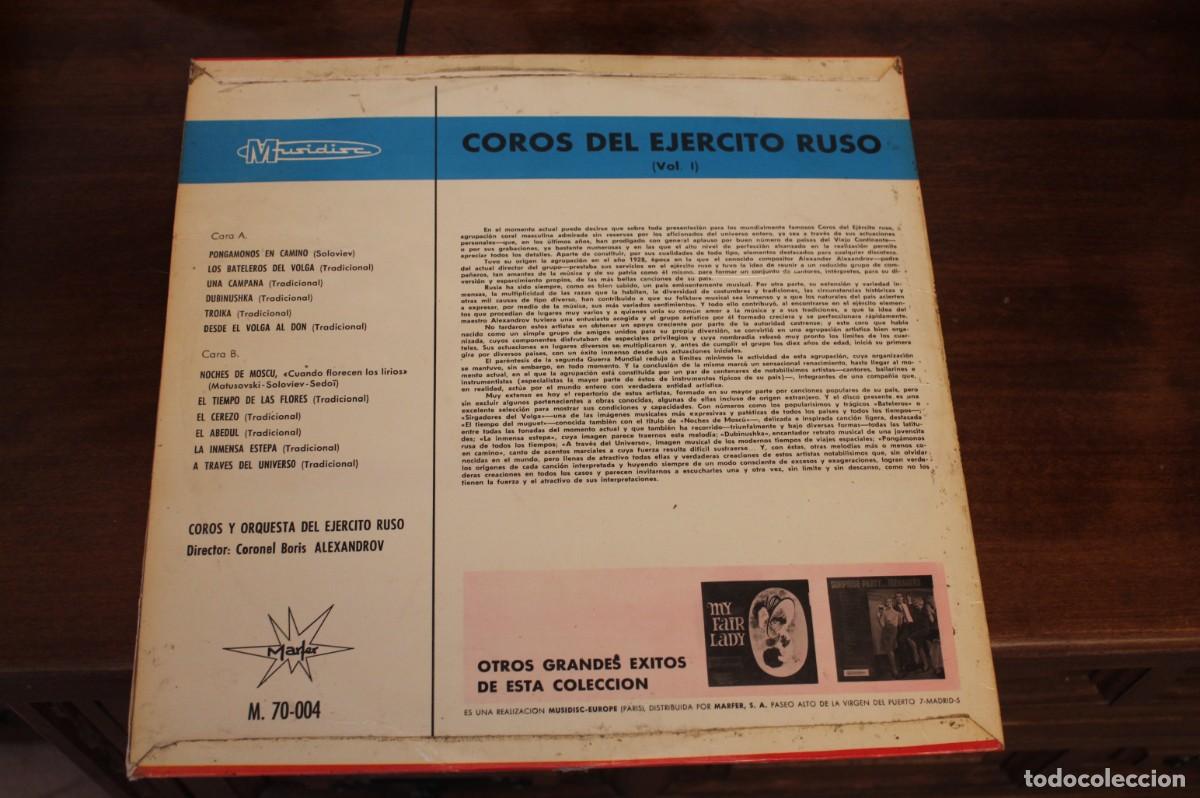 Discos de vinilo: LOS COROS DEL EJERCITO RUSO - Foto 2