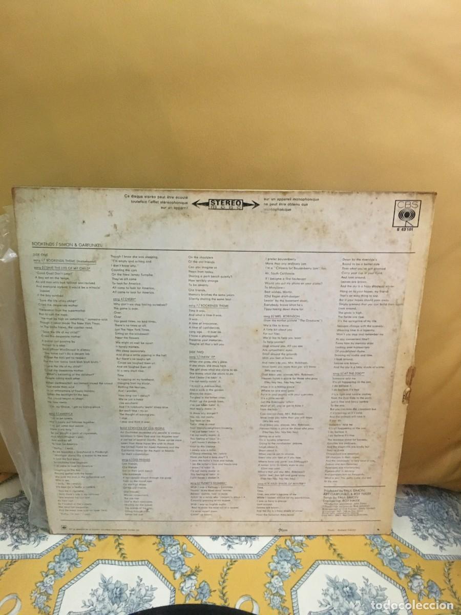 Discos de vinilo: Simon & Garfunkel &lrm;&ndash; Bookends - Foto 2