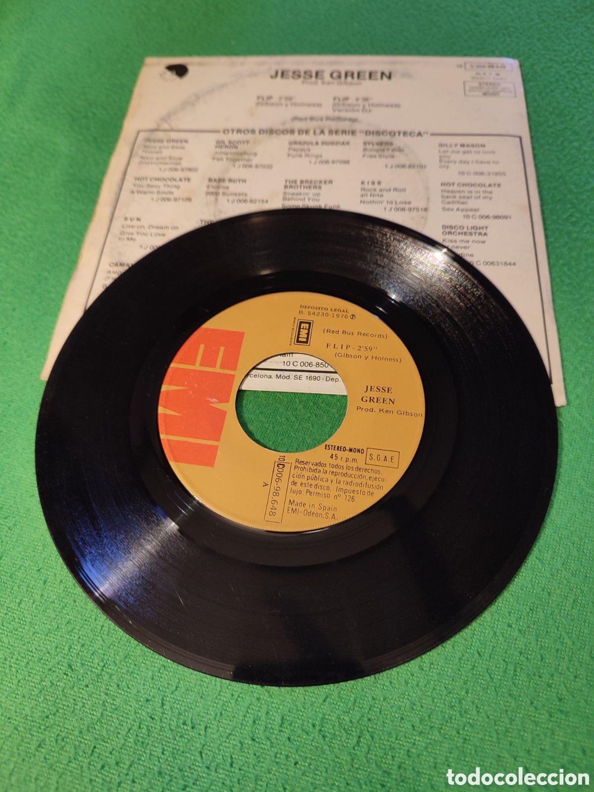 Discos de vinilo: Jesse Green - Flip part 1-2 - Foto 2