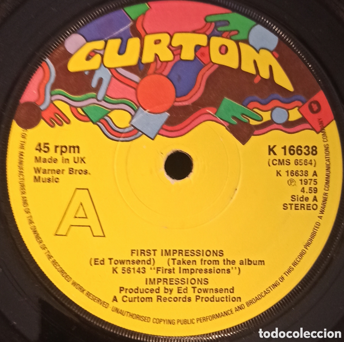 Discos de vinilo: The Impressions &ndash; First Impressions - Foto 1