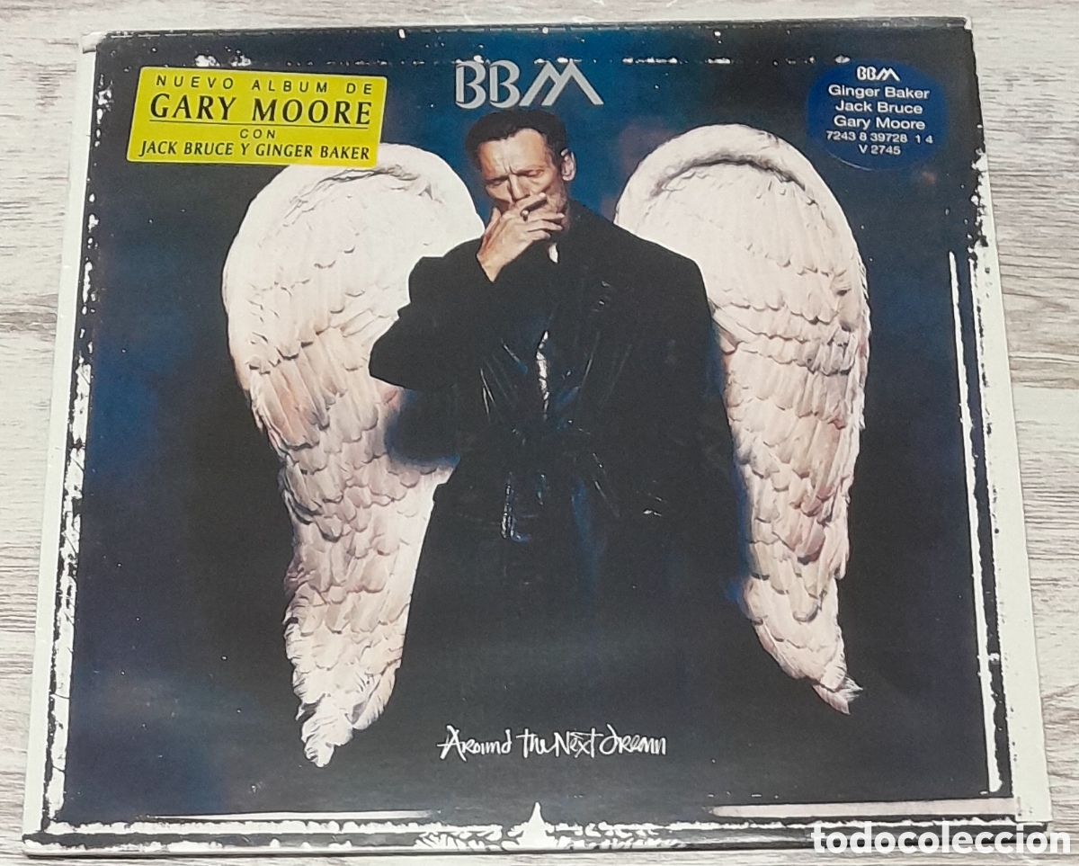 Discos de vinilo: BBM/AROUND THE NEXT DREAM/GARY MOORE CON JACK BRUCE Y GINGER BAKER. - Foto 1