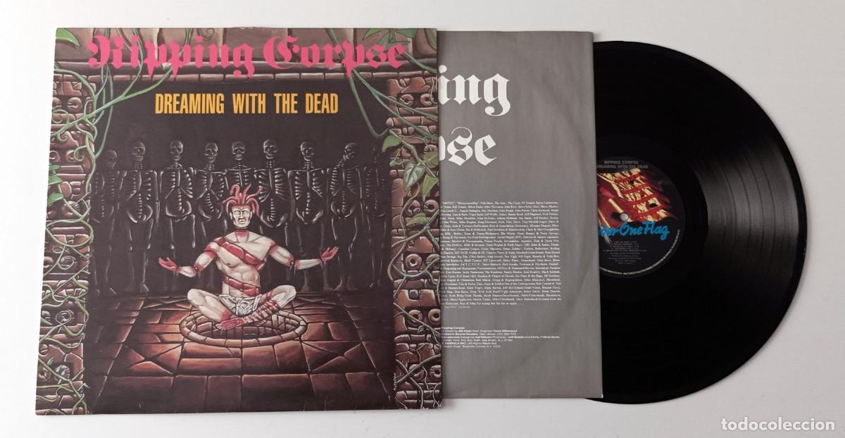 Discos de vinilo: LP RIPPING CORPSE - DREAMING WITH THE DEAD - Foto 3