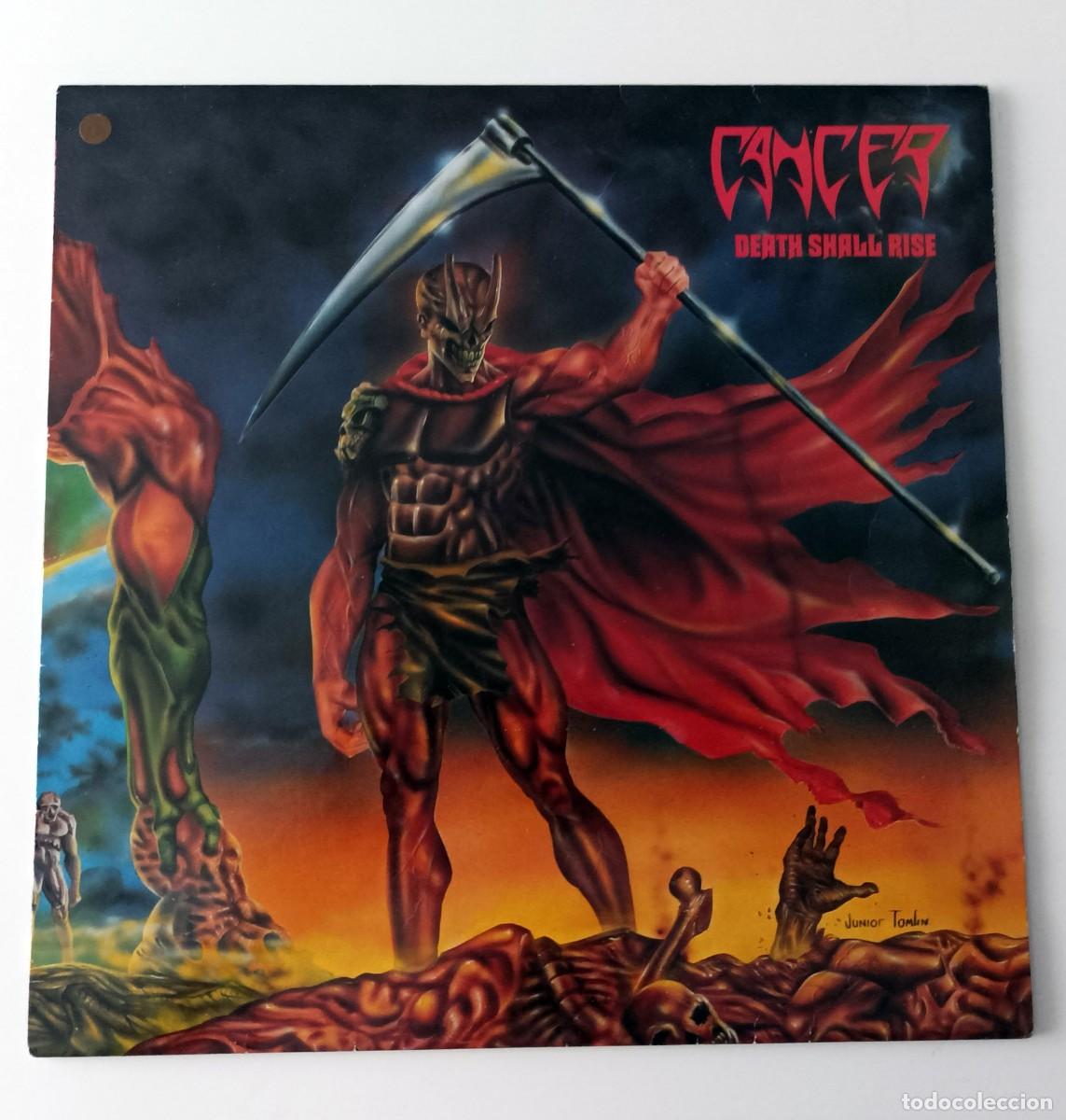 Discos de vinilo: LP CANCER - DEATH SHALL RISE - Foto 1