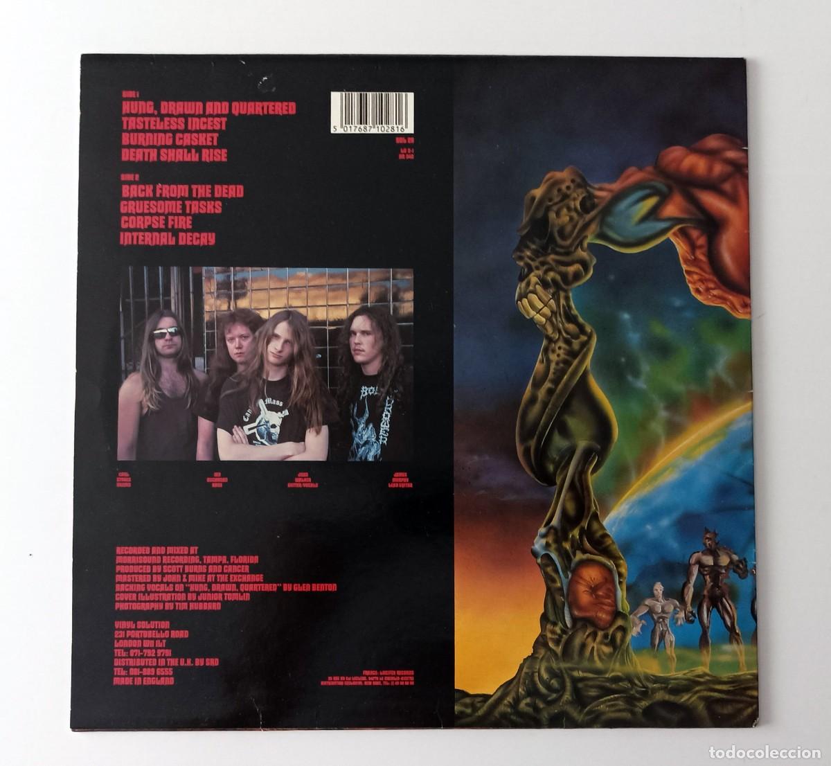 Discos de vinilo: LP CANCER - DEATH SHALL RISE - Foto 2