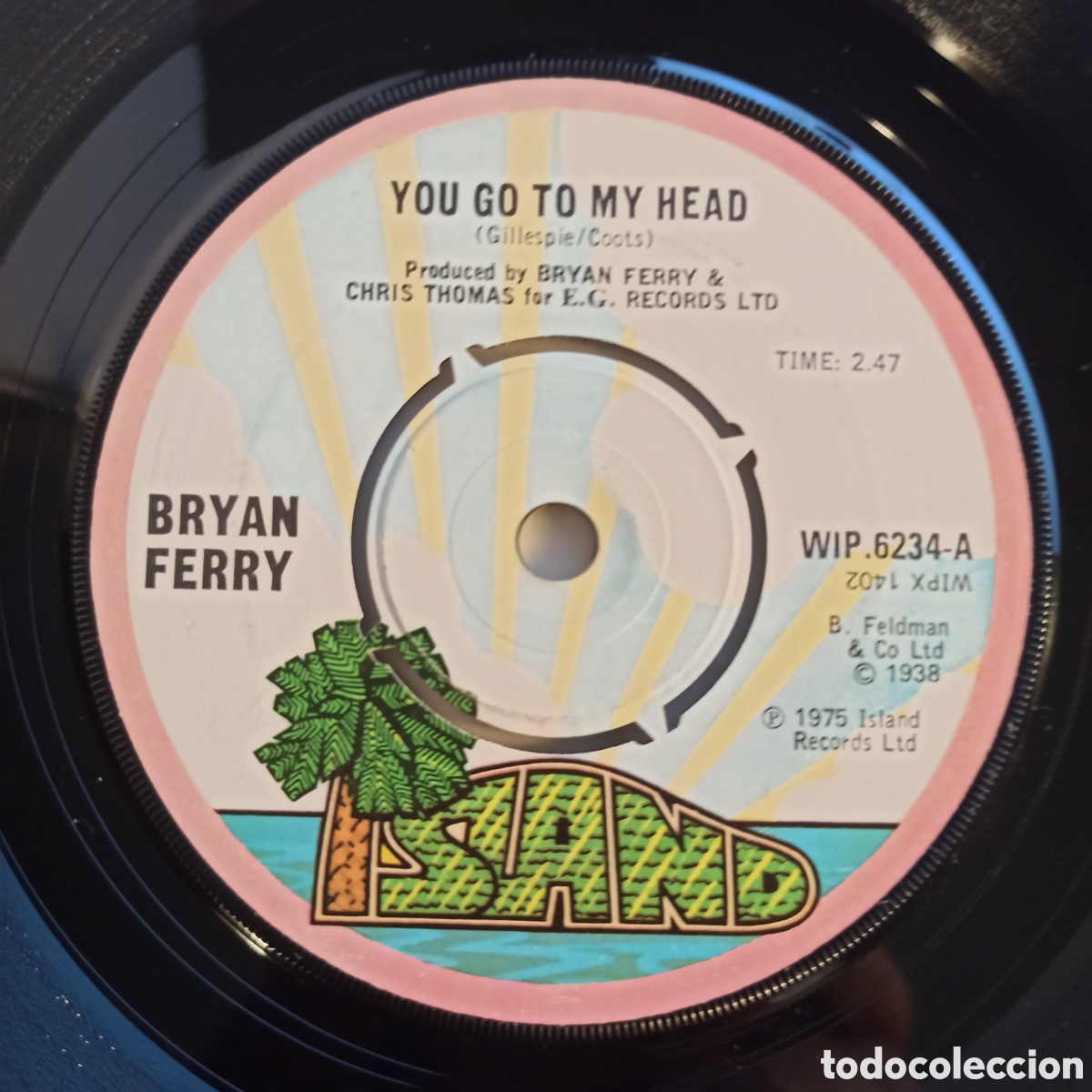Discos de vinilo: Bryan Ferry &ndash; You Go To My Head - Foto 1
