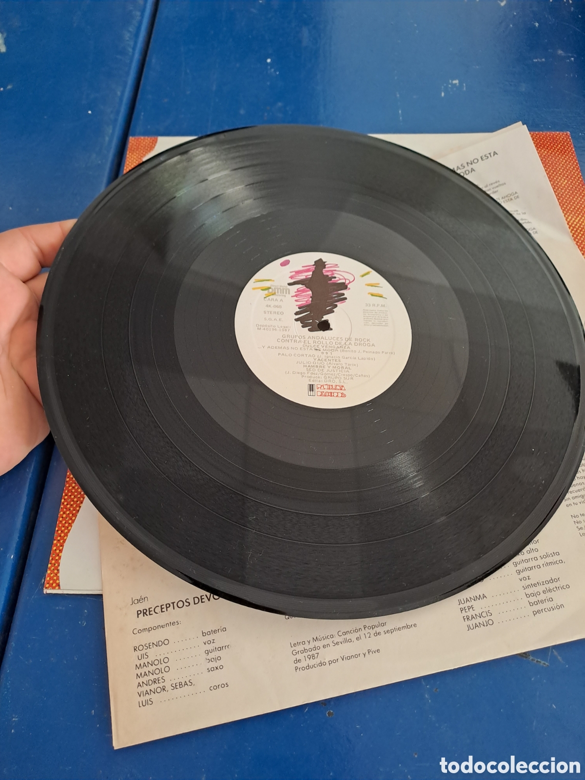 Discos de vinilo: Grupos Andaluces De Rock Contra El Rollo De La Droga - Foto 5