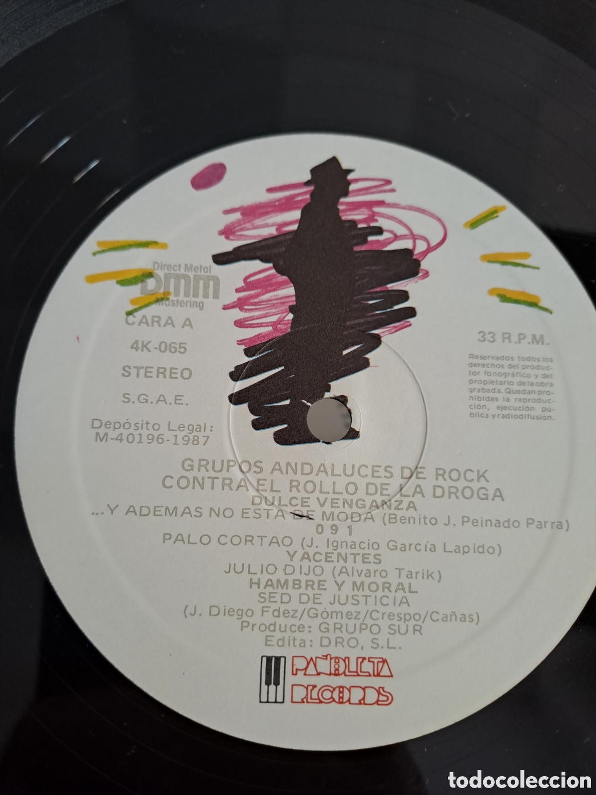 Discos de vinilo: Grupos Andaluces De Rock Contra El Rollo De La Droga - Foto 6