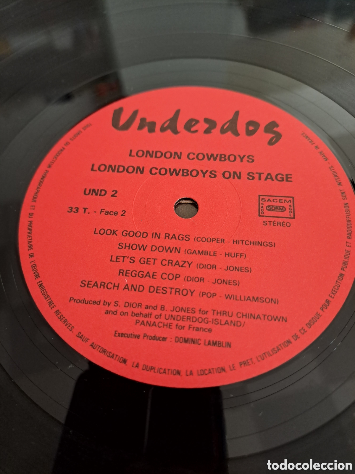 Discos de vinilo: London Cowboys&nbsp;&ndash;&nbsp;On Stage - Foto 7