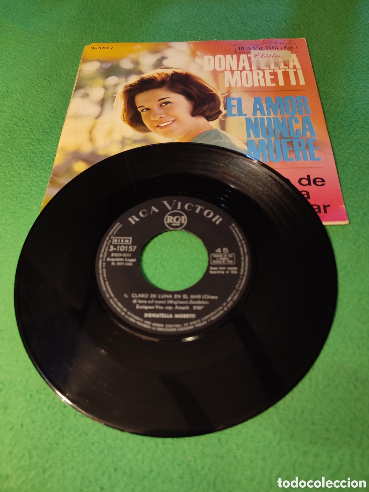 Discos de vinilo: Donatella Moretti - Claro de luna en el mar - Foto 2