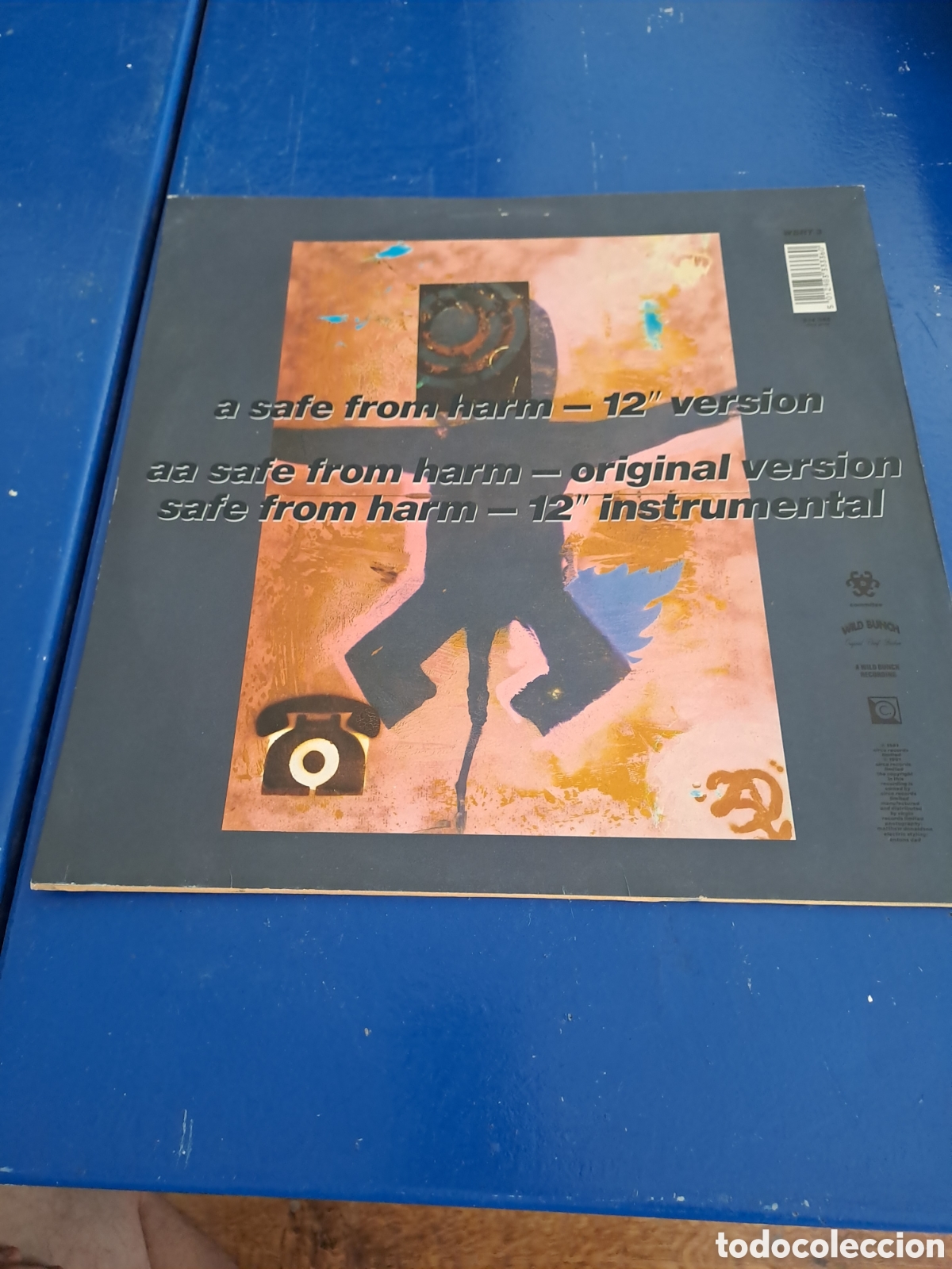 Discos de vinilo: MASSIVE ATTACK SAFE FROM HARM - Foto 2