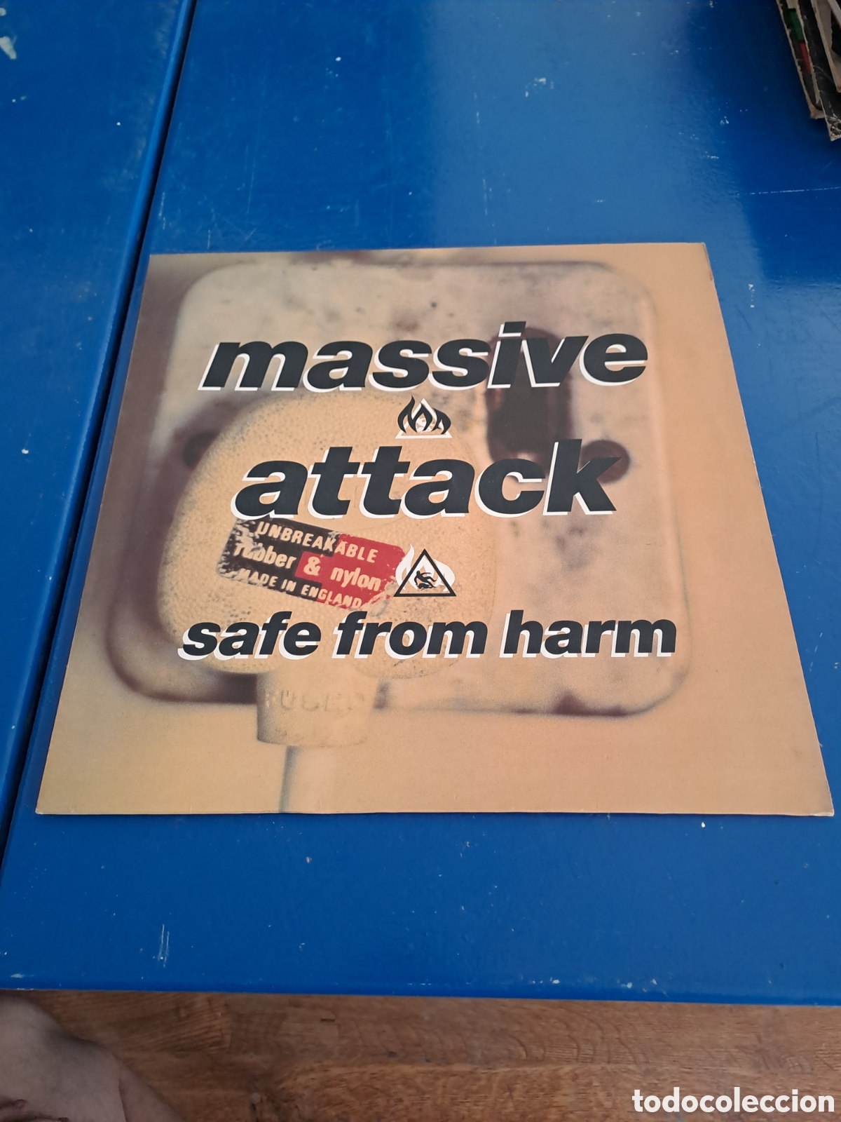 Discos de vinilo: MASSIVE ATTACK SAFE FROM HARM - Foto 1