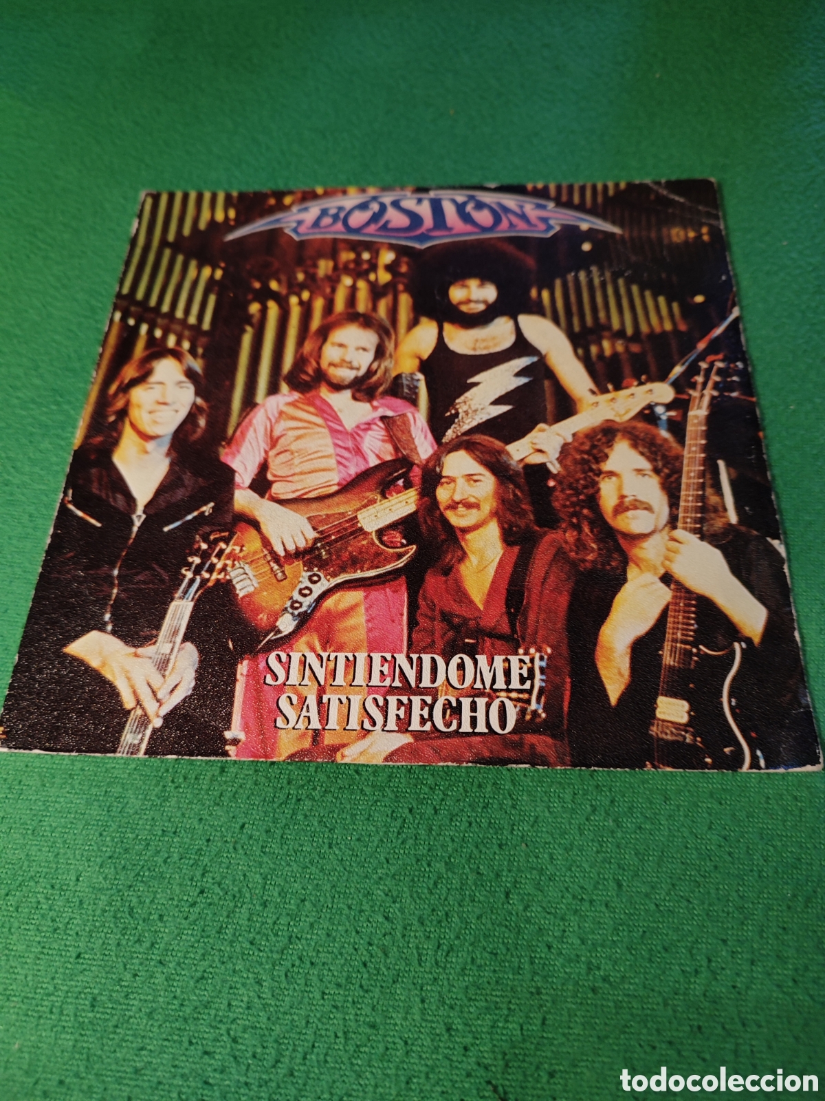 Discos de vinilo: Boston - Sinti&eacute;ndome satisfecho - Foto 1