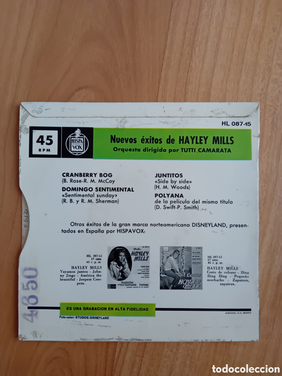 Discos de vinilo: HAYLEY MILLS. CRANBERRY BOG - Foto 2