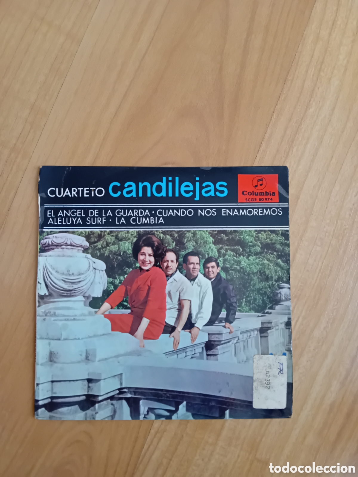Discos de vinilo: CUARTETO CANDILEJAS. EL ANGEL DE LA GUARDA - Foto 1